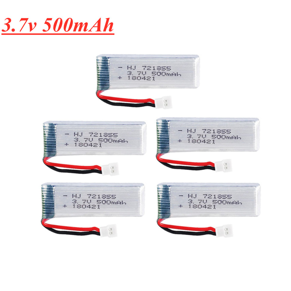 แบตเตอรี่ LiPo 25C 3.7V 500mAh - Eachine Drone E58 บทวิจารณ์และราคา
