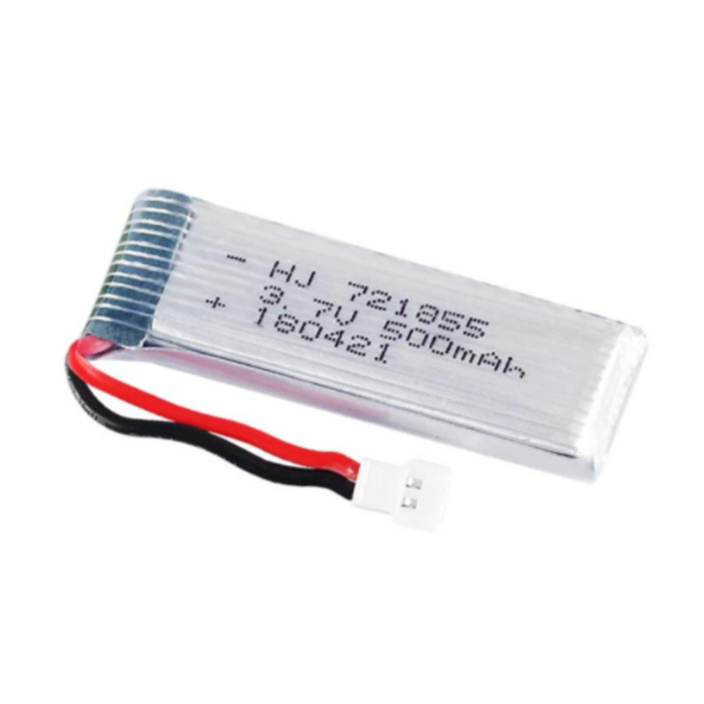 แบตเตอรี่ LiPo 25C 3.7V 500mAh - Eachine Drone E58 บทวิจารณ์และราคา
